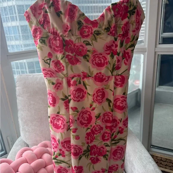 Zara Floral Corset Mini Dress - Picture 2 of 3